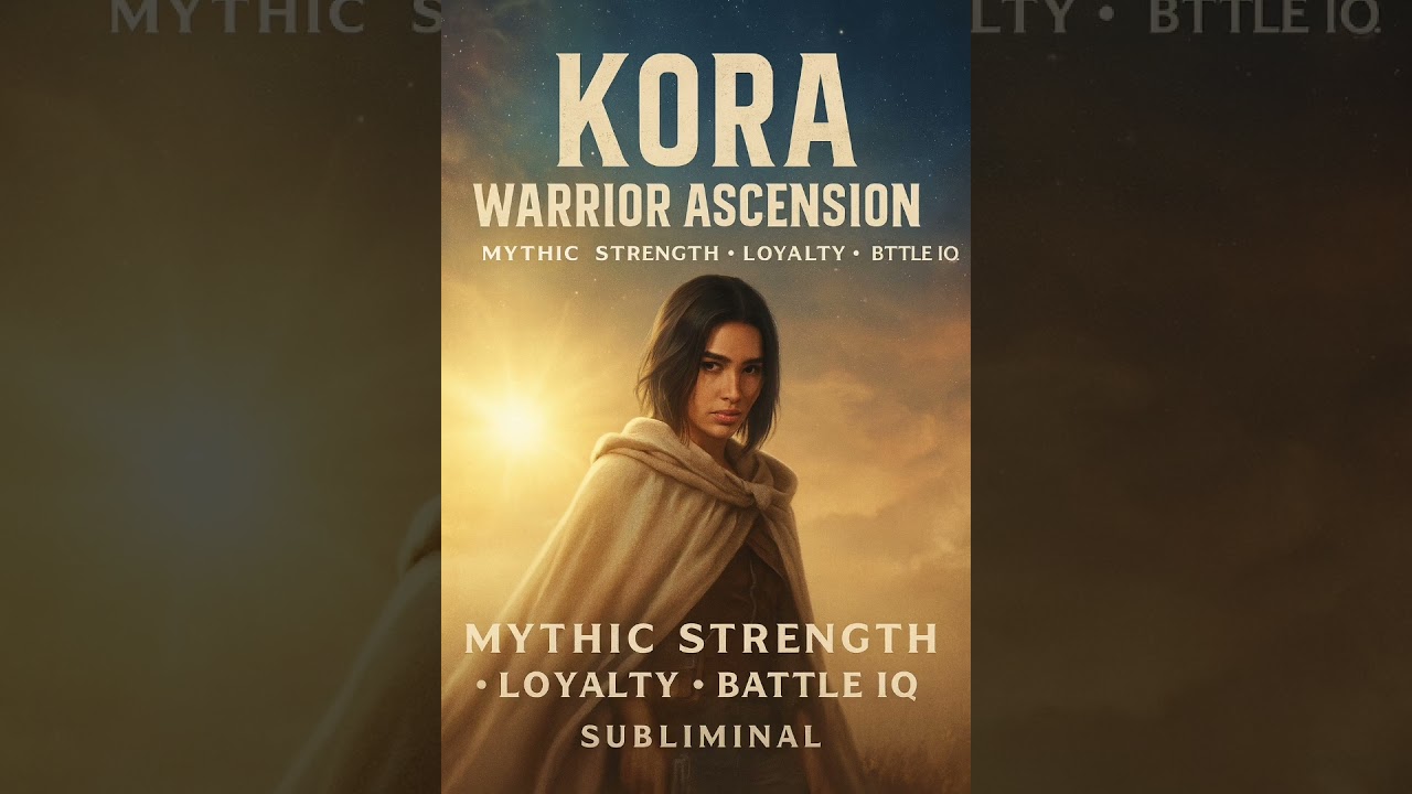 “Unlock Kora’s Warrior Archetype 🔥 Protector Aura, Tactical Mind, Unbreakable Strength”