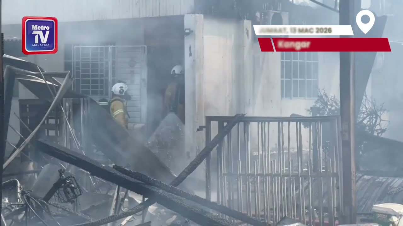 Persiapan jualan bazar Ramadan hangus, tiga rumah terbakar