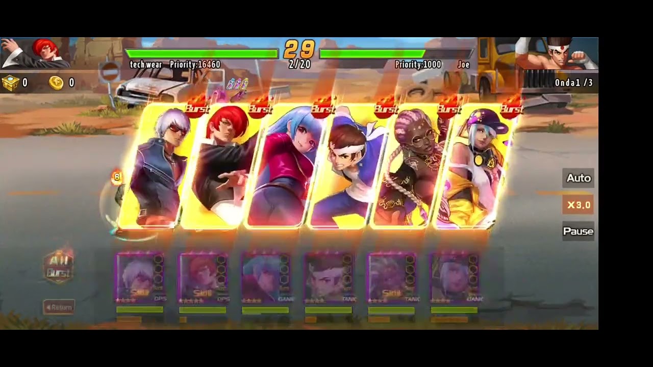 Iori x K kof' vs  bos Sorry, I’m not ready yet. 🏆 sau