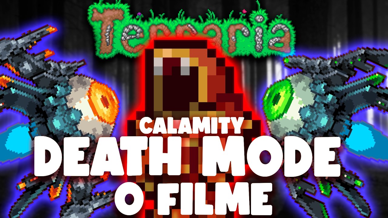 PASSEI 500 DIAS NO TERRARIA CALAMITY DEATH MODE - O FILME