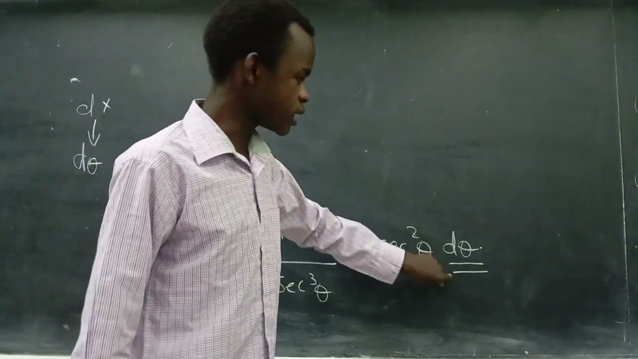 TRIGONOMETRIC SUBSTITUTION EXAMPLE 5