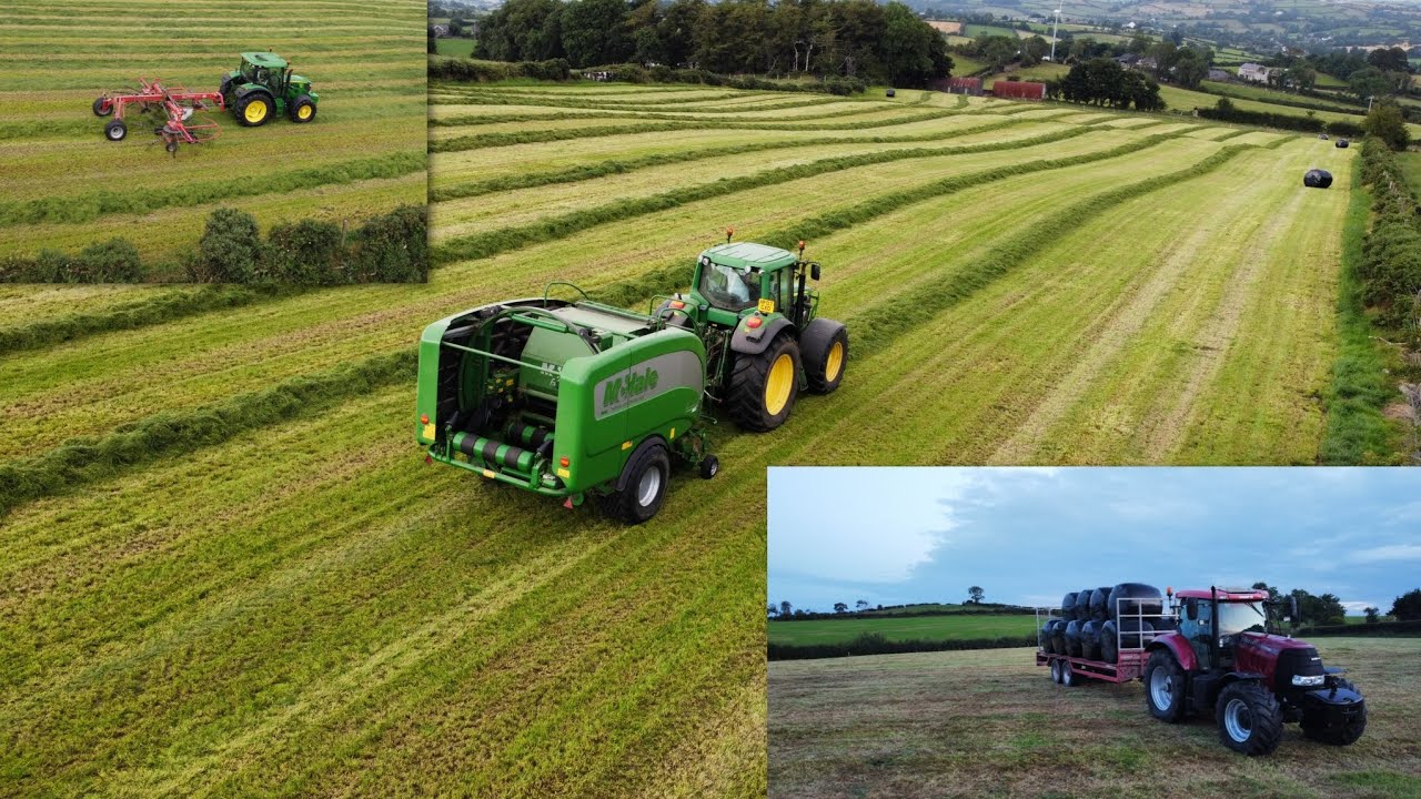 Silage 2022~ Redmond Contracts baling at Wilsons