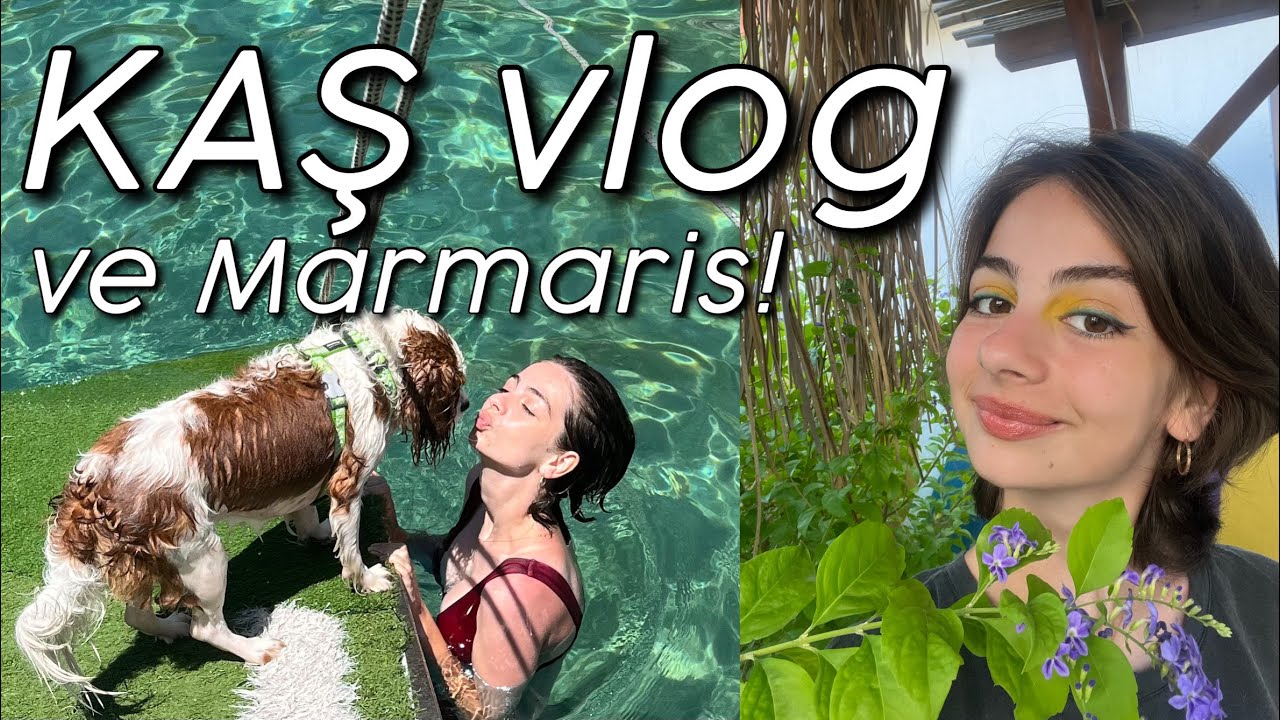 KAŞ VLOG | Karavanla Marmaris, Göcek, Kaş’ı turladık⚓️