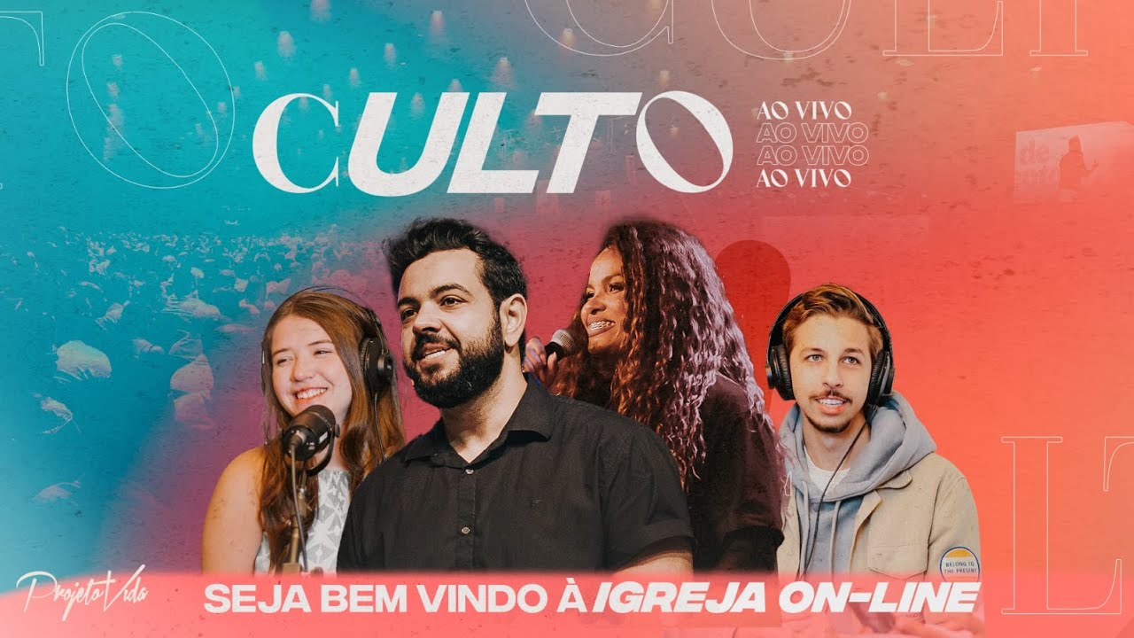 Culto Ao Vivo com  Ronan Castro + Projeto Vida Music | Seja bem vindo a Igreja Online