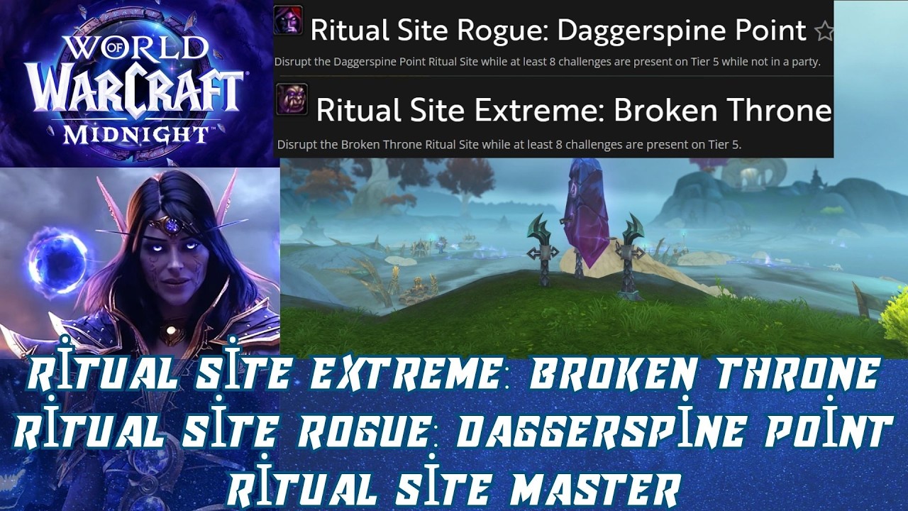 Ritual Site Extreme: Broken Throne | Ritual Site Rogue: Daggerspine Point | Ritual Site Master