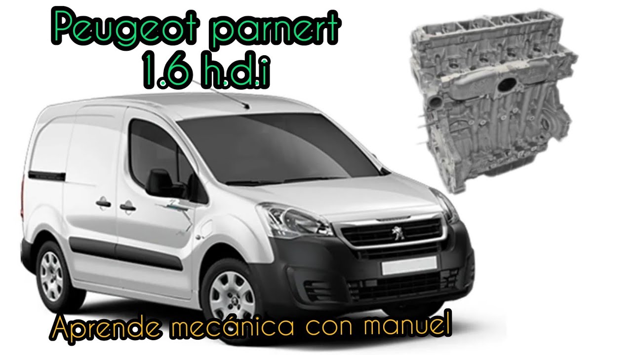 cambio de motor Peugeot parnert 1.6 hdi