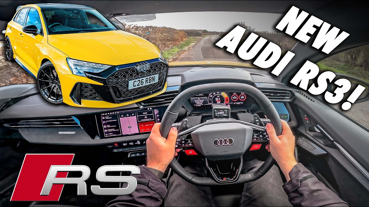 Understeer is GONE! // 2025 Audi RS3 REVIEW *POV*
