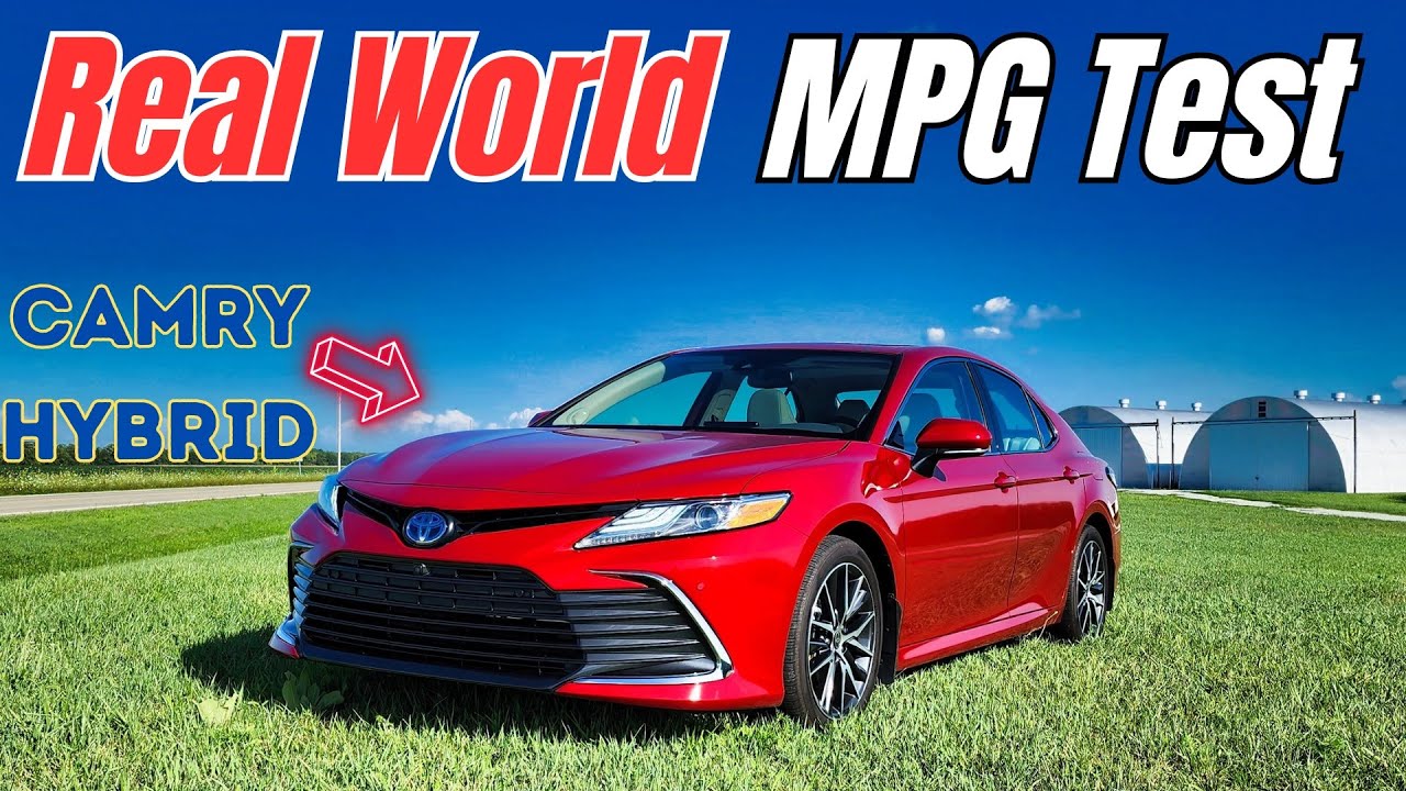 2023 Camry Hybrid XLE: Reality vs EPA MPG Ratings