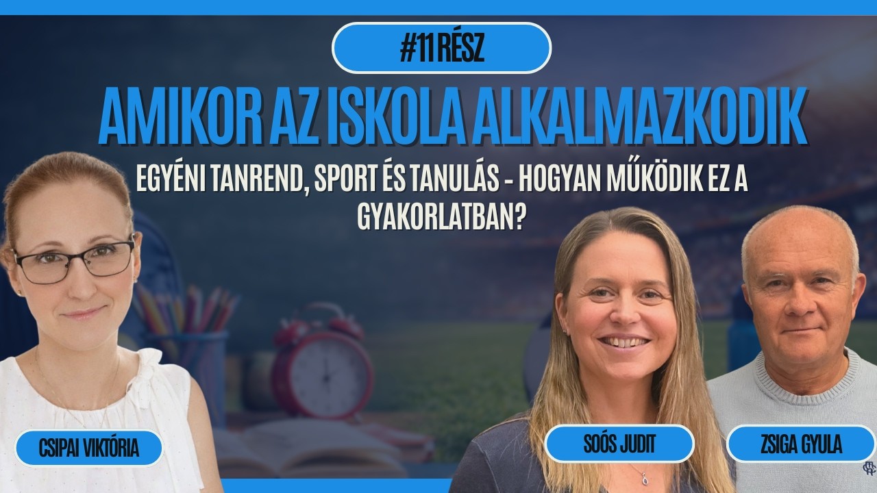 Kapunyit&aacute;s Podcast 🥅|Amikor az iskola alkalmazkodik-Egy&eacute;ni tanrend, sport &eacute;s tanul&aacute;s-Előzetes| 2026.
