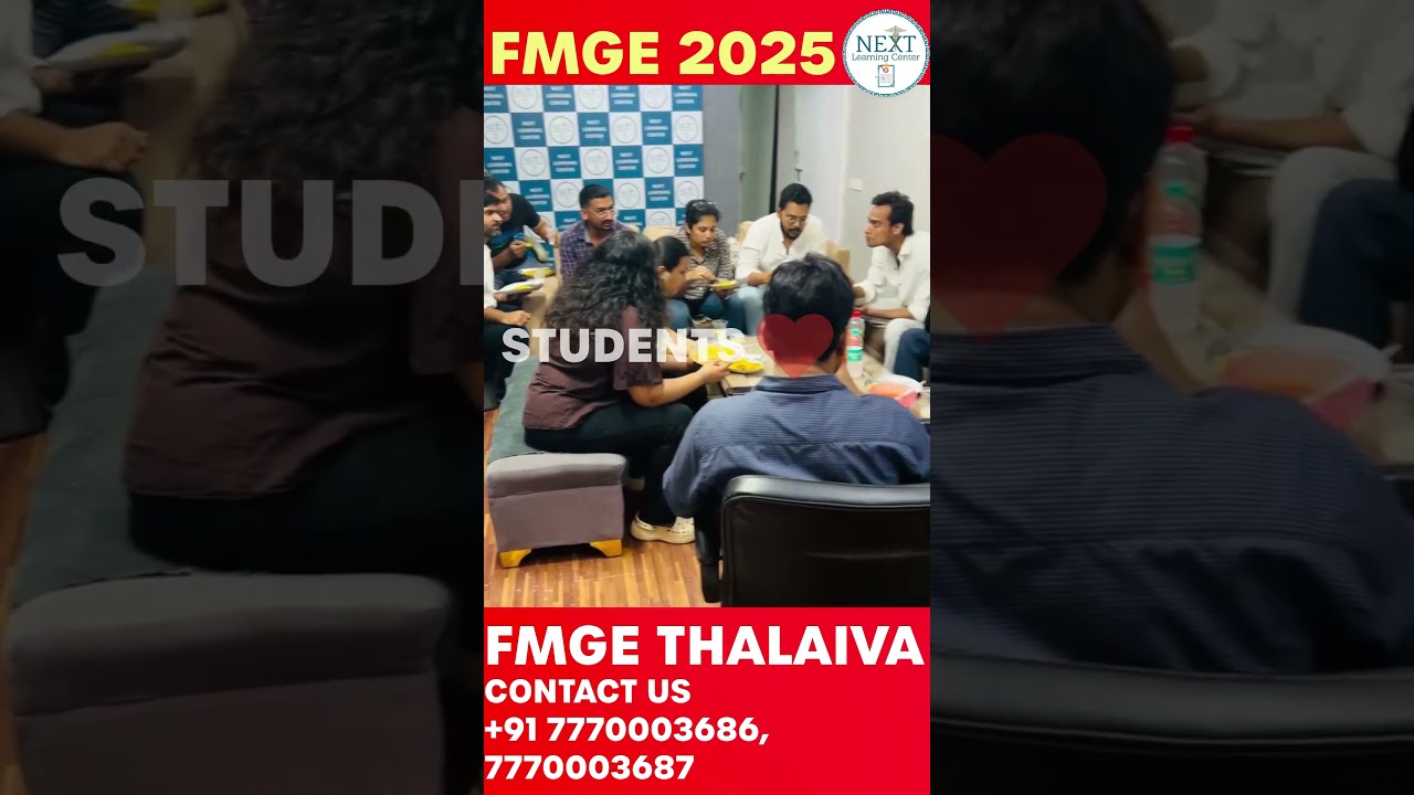 Post FMGE Having Dinner with Students and Its time to say bye see you in PG preparation🥹❤️
