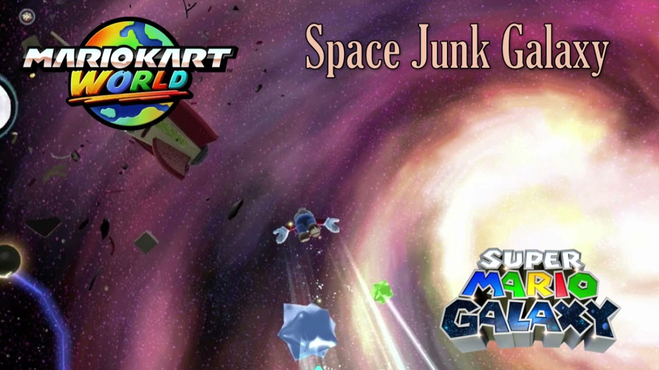 Space Junk Galaxy - Super Mario Galaxy / Mario Kart World (Mashup) 🌌