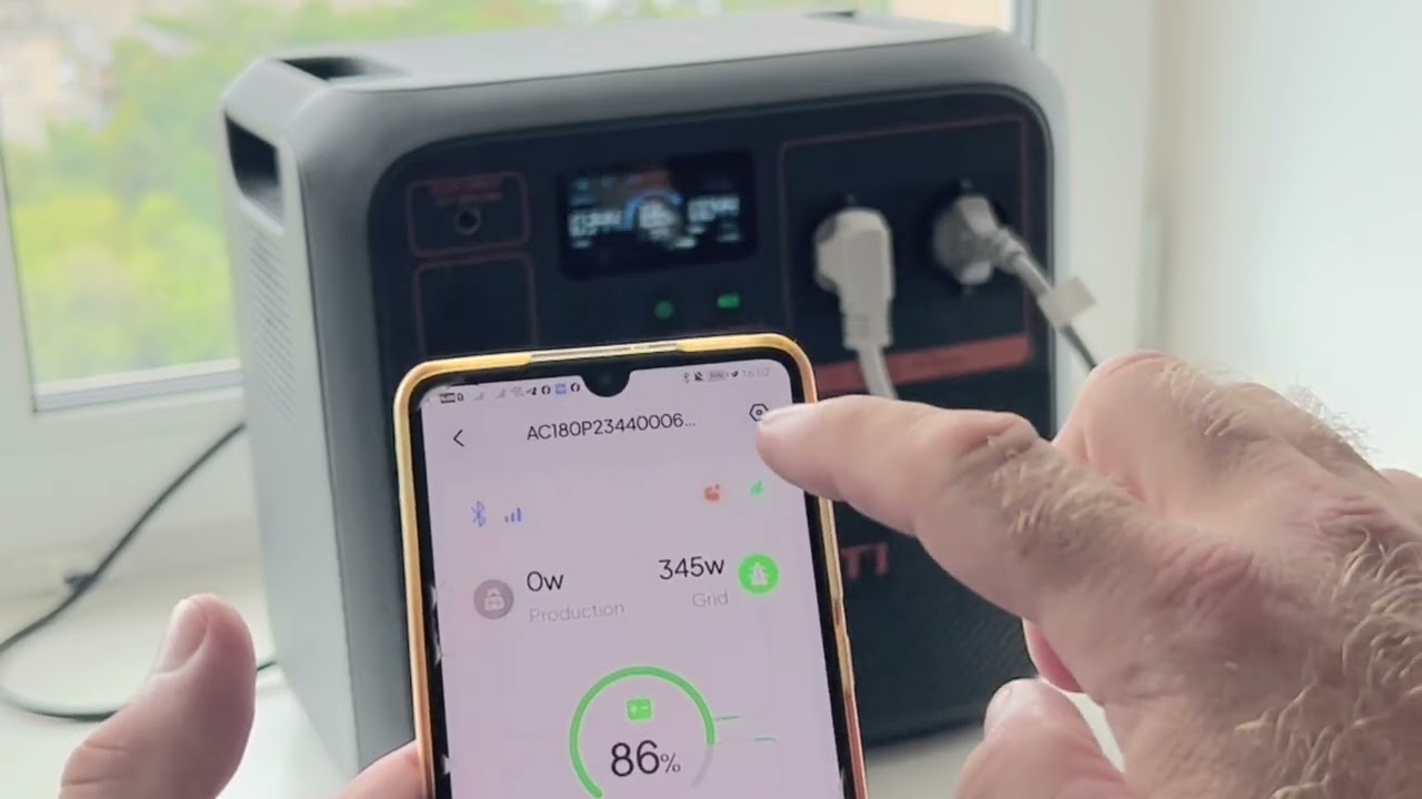 Зарядна станція BLUETTI AC180P