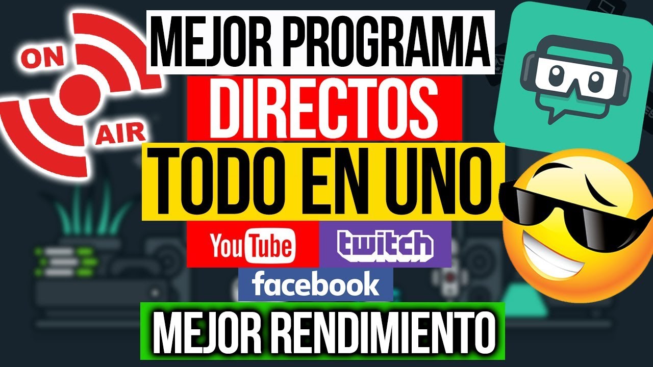 Mejor programa (GRATIS) para hacer 🔴DIRECTOS en 2019 -Youtube y Twitch: Overlays, Alertas, Nightbot