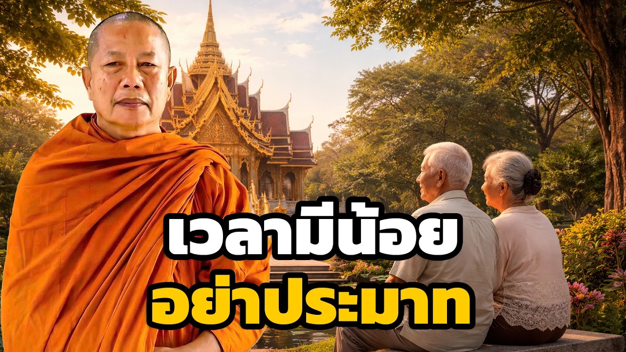 ดูแลพ่อแม่ก่อนสาย  ธรรมะคลายทุกข์ พระมหาบุญช่วย ปัญญาวชิโร 5