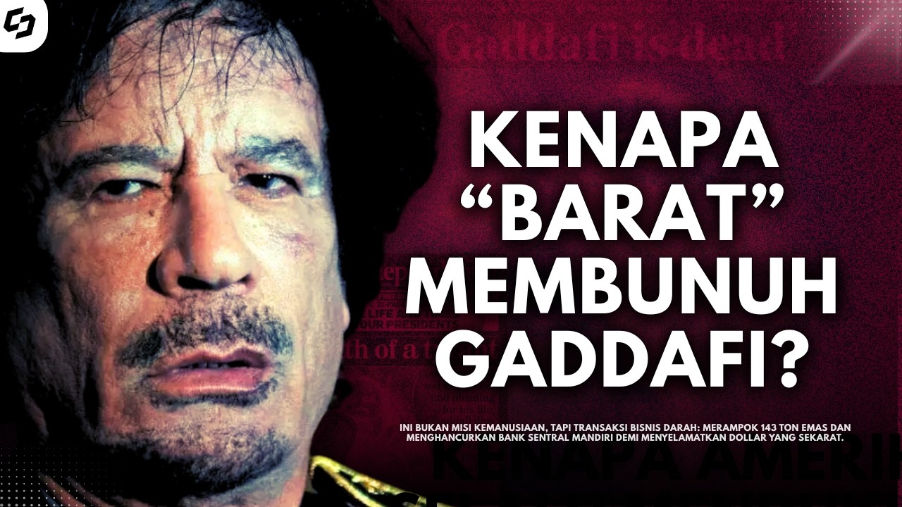 143 TON EMAS: DOKUMEN RAHASIA KENAPA GADDAFI HARUS 