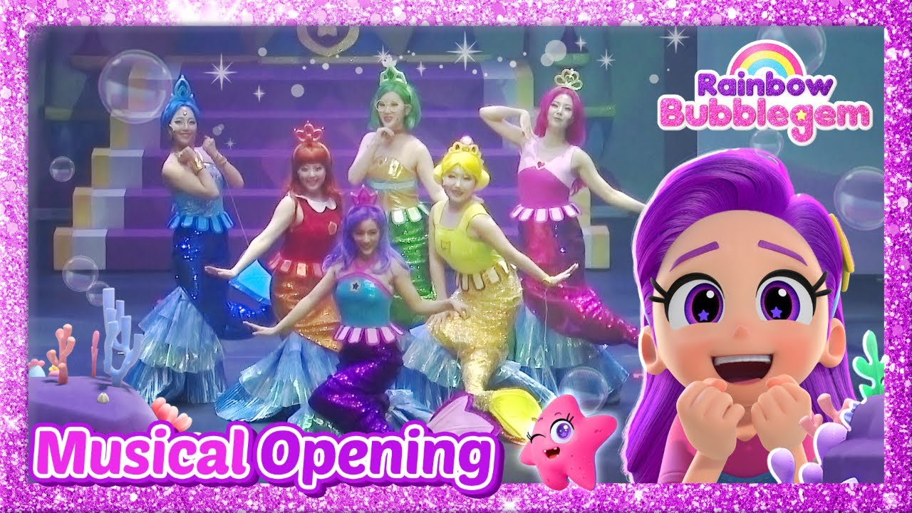 Rainbow Bubblgem Musical Opening Performance | Call up a rainbow | Rainbow Bubblegem 🌈