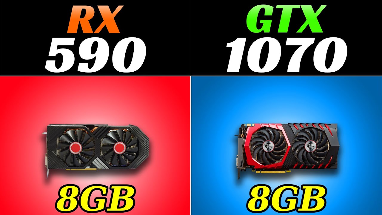 RX 590 vs. GTX 1070 | 1080p and 1440p Gaming Benchmarks
