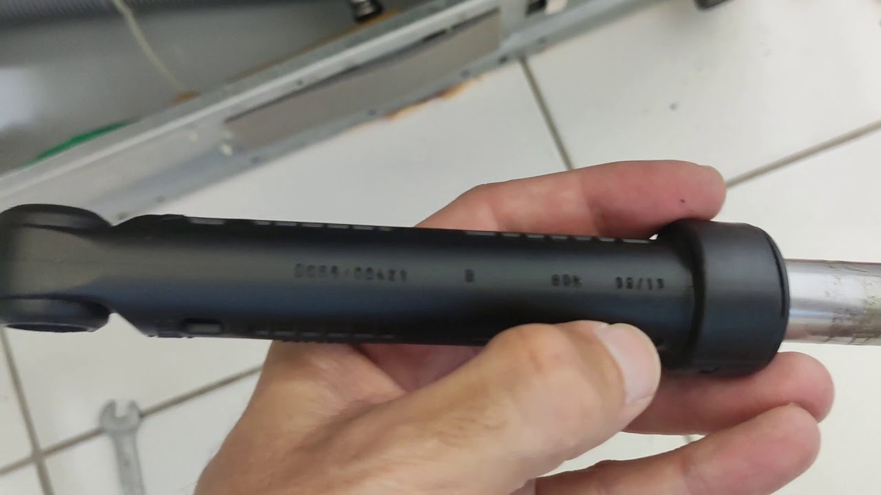 Trocar amortecedor de máquina Samsung lava e seca 8,5kg. Problema de tripidação.