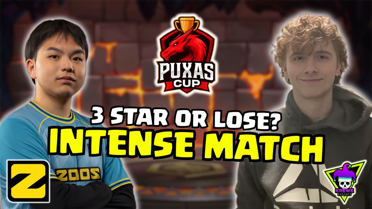 INTENSE MATCH BETWEEN ZOOS ESPORTS AND KREWE ESPORTS ON PUXAS CUP!