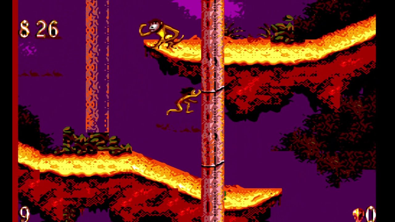 896 Jungle Book Movie mode Sega Master System SMS, HD 60fps