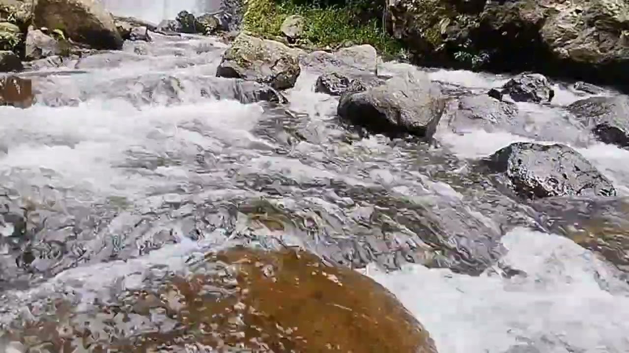 Waterfall River Sounds That Feel Like Natural Therapy | Soothing Water Ambience for Sleep 