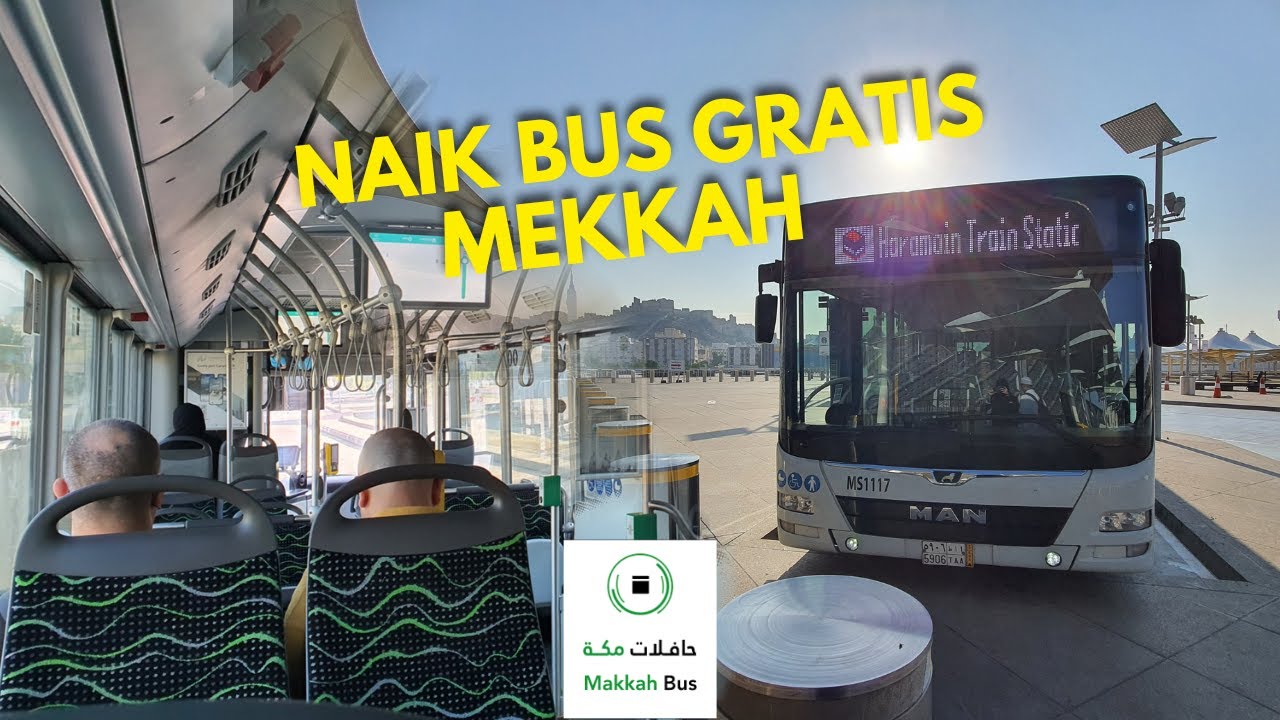 CARA GRATIS DARI STASIUN KERETA HARAMAIN KE MASJIDIL HARAM !!!