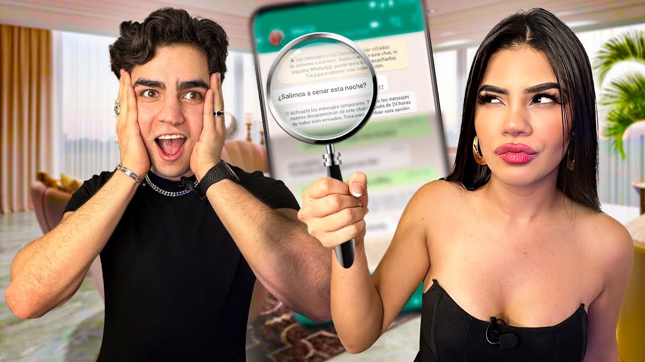 LE REVISO EL TELÉFONO a AARON MERCURY!