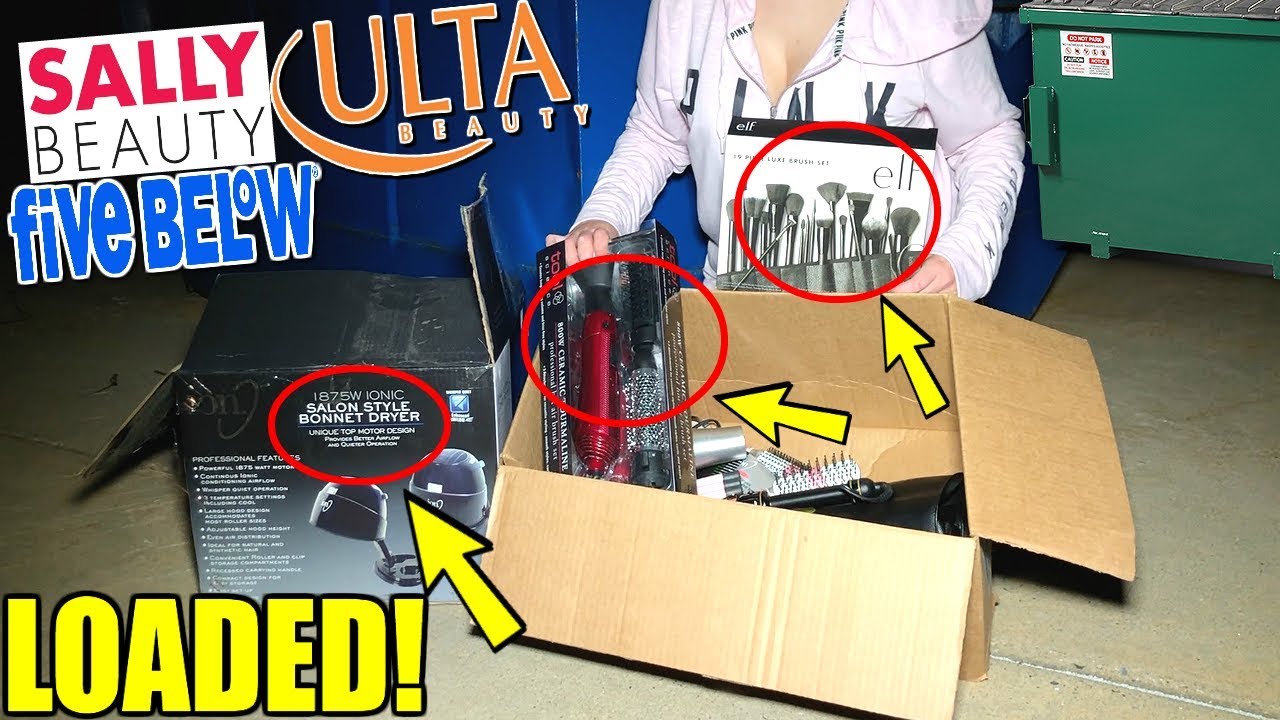 THEY LEFT THEIR DUMPSTERS LOADED! ULTA | FIVE BELOW | SALLY'S