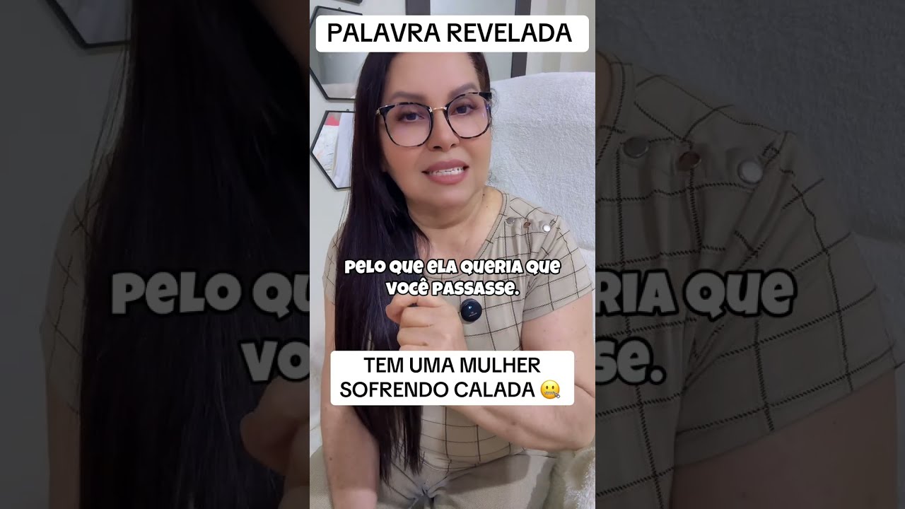 TEM UMA MULHER SOFRENDO CALADA 🤐
