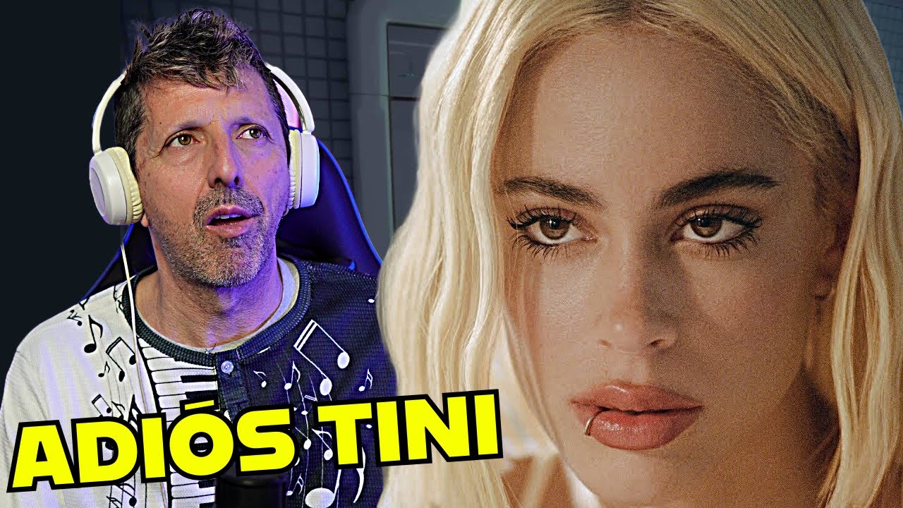 ¿EL ADIOS SE TINI? Me voy (Visualizer) | CANTAUTOR REACCIÓN