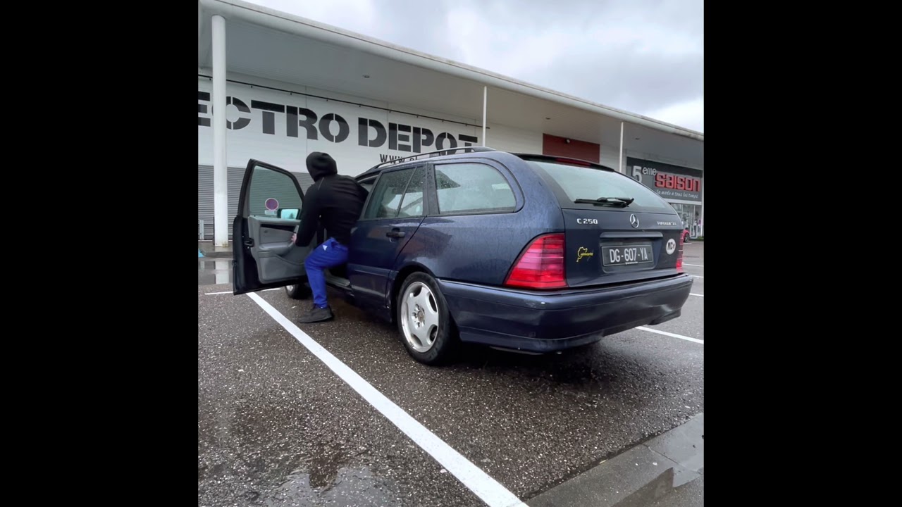 Street Drift with Mercedes c250td