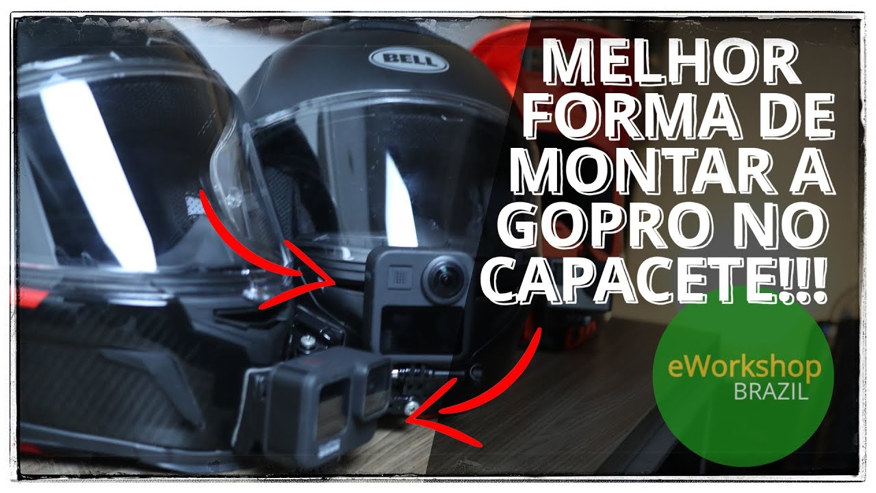 Melhor Posição de GoPro no Capacete em Detalhes