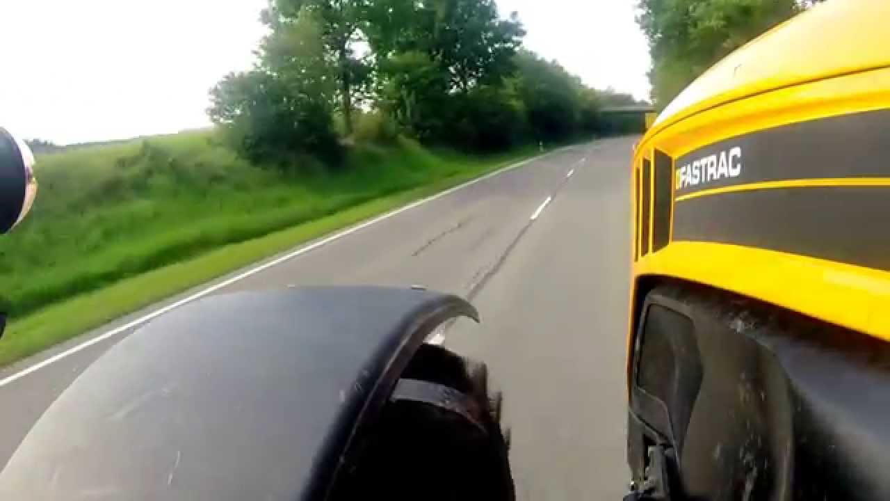 Erster Ausritt mit dem Fastrac 4220