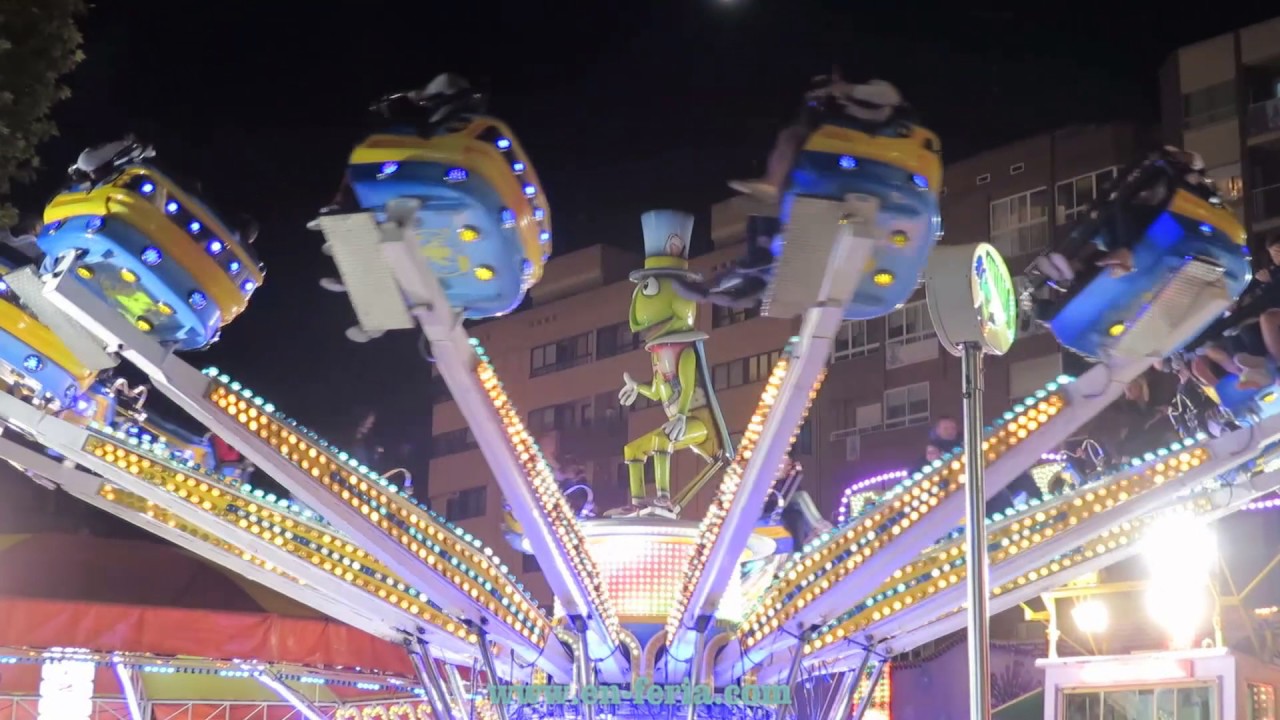 Saltamontes de noche - Feria de Albacete 2016