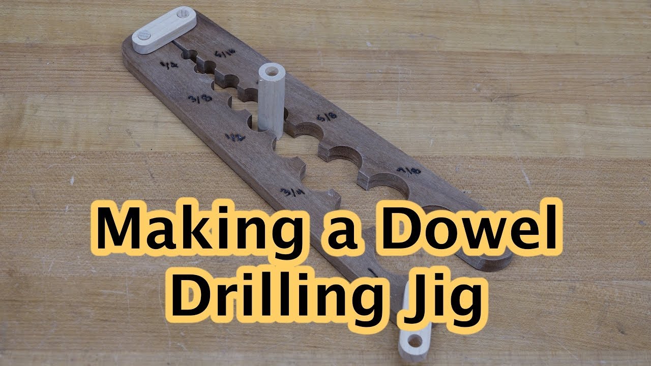 Making a Dowel Drilling Jig