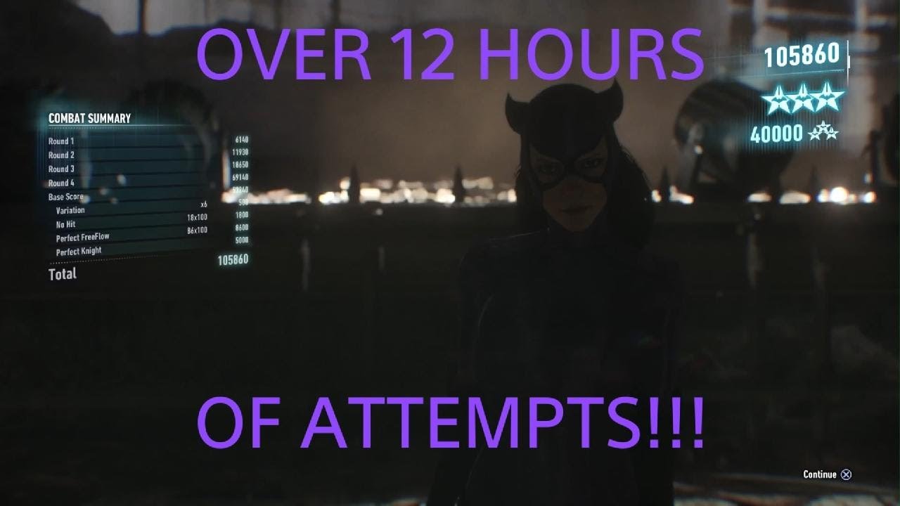 This took me hours | Monarch Theater AR Challenge Flawless Freeflow Catwoman| SOUND WARNING!!!!