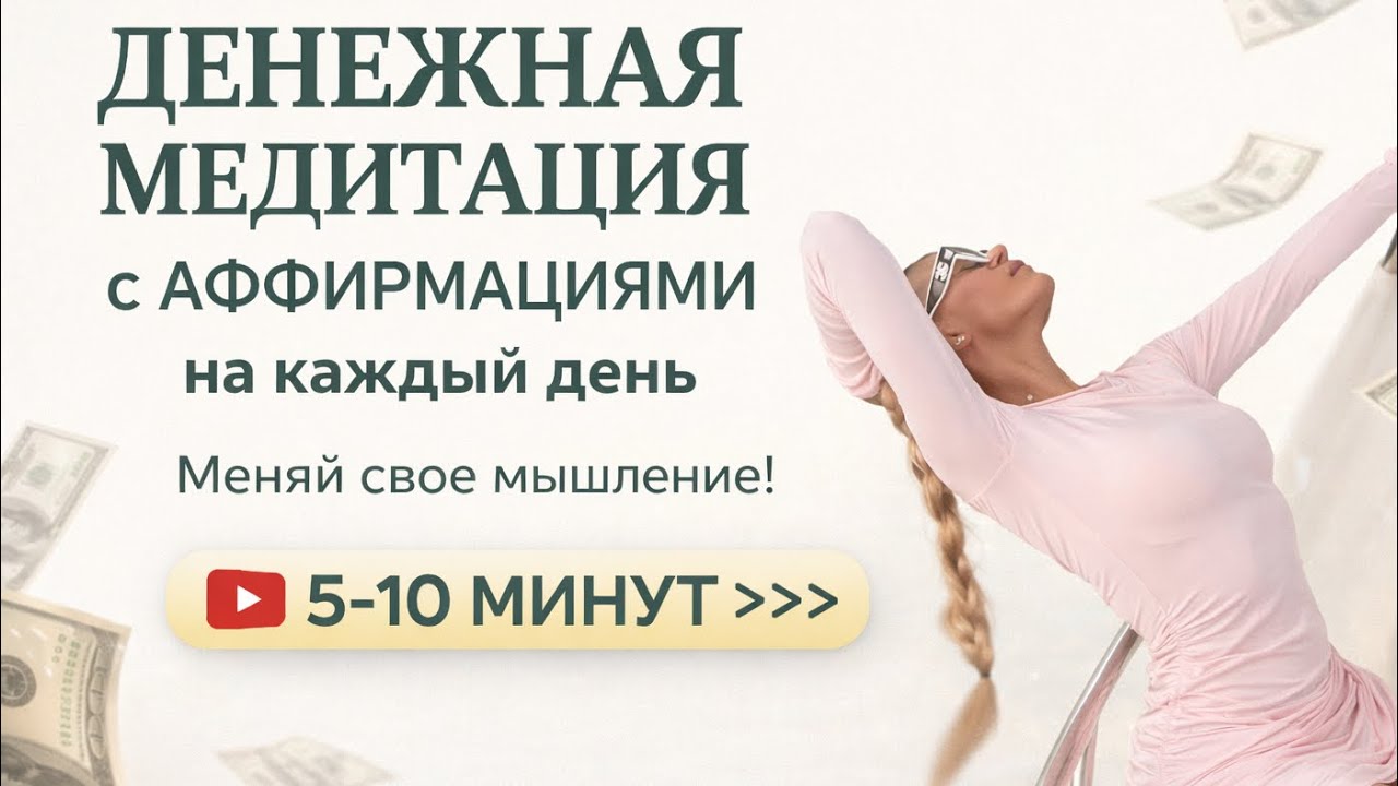 Деньги текут к тебе сами - 5 минут в день