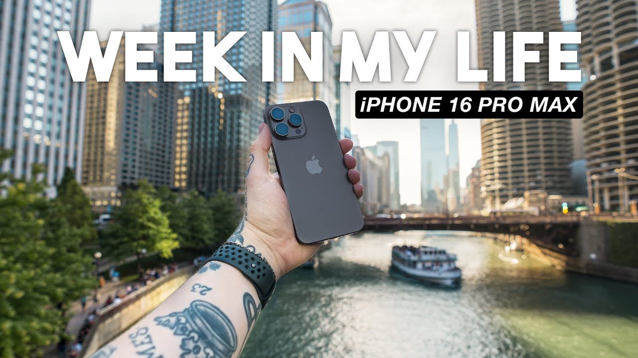 iPhone 16 Pro Max Review | WEEK IN MY LIFE | Chicago Content Creator