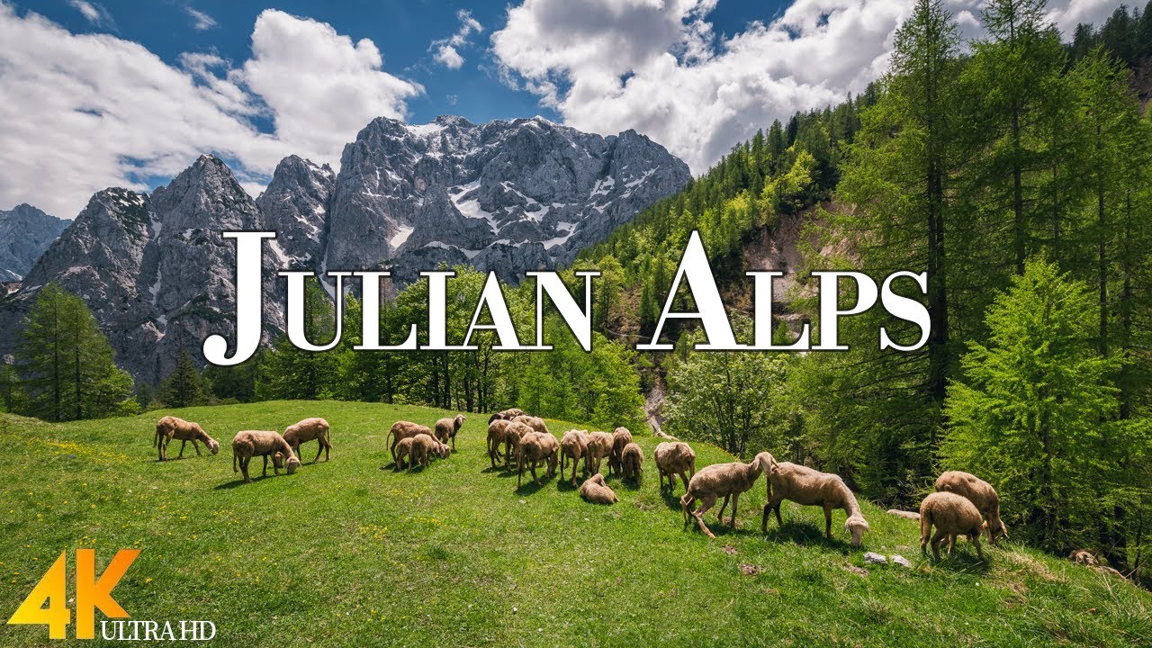 Julian Alps 4K Ultra HD &bull; Explore Beautiful Julian Alps, Scenic Relaxation Film with Calming Music.