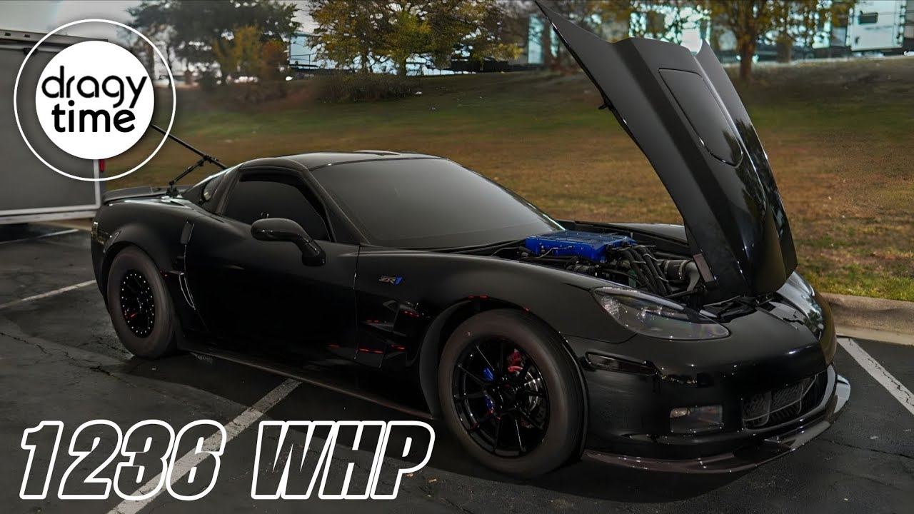 1236 WHP Corvette C6 ZR1 RWD | Kong 2650 Supercharger | Extreme fast from 100-200 Km/h & 60-130 mph