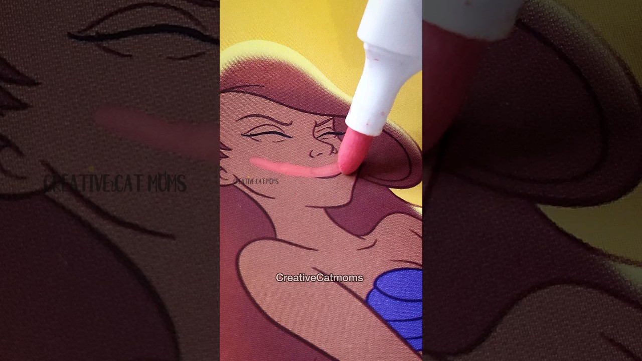 TRUTH behind Little Mermaid 🤫 Twisted Disney FULL BOOK #shorts #art #creative #disney