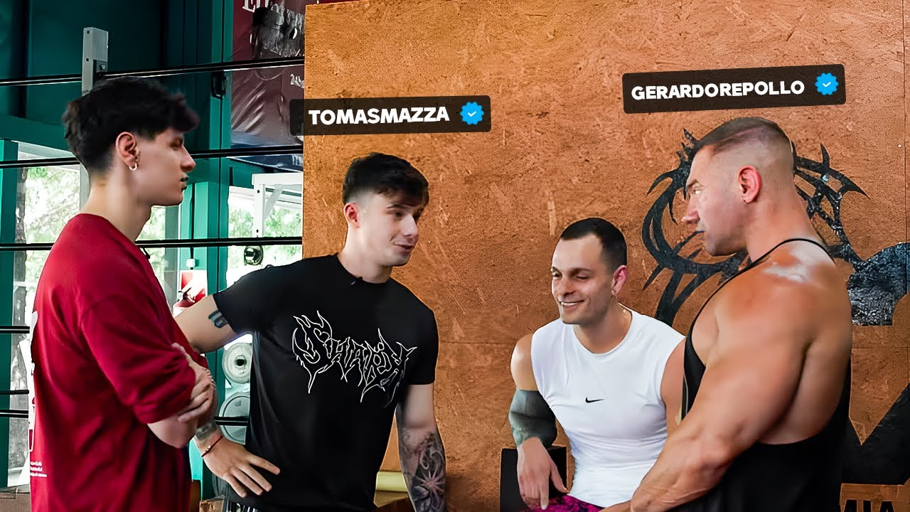 TOMAS MAZZA VOLVIÓ al FITNESS y NOS CRUZAMOS a GERARDO REPOLLO