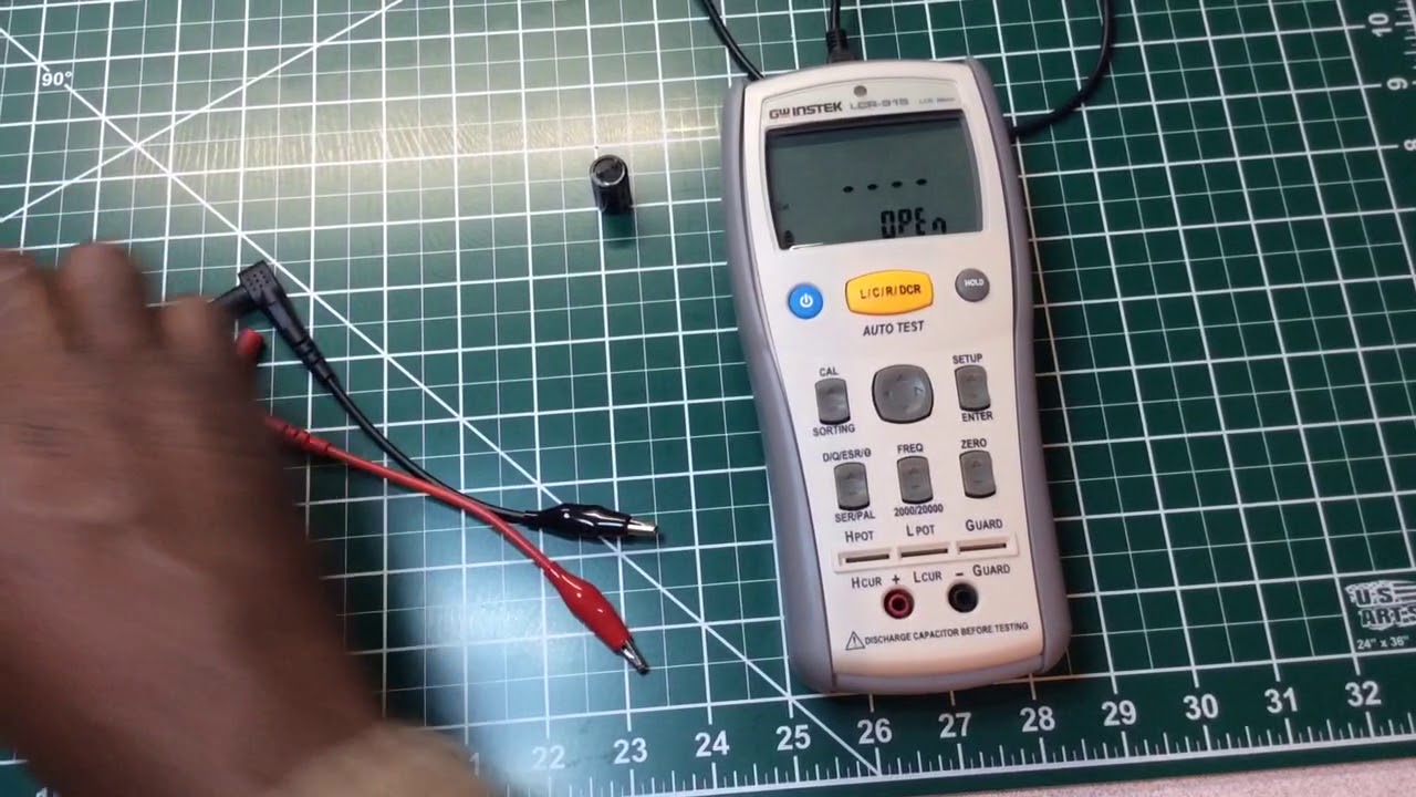 LCR Meter Review ( GW INSTEK 915 LCR)