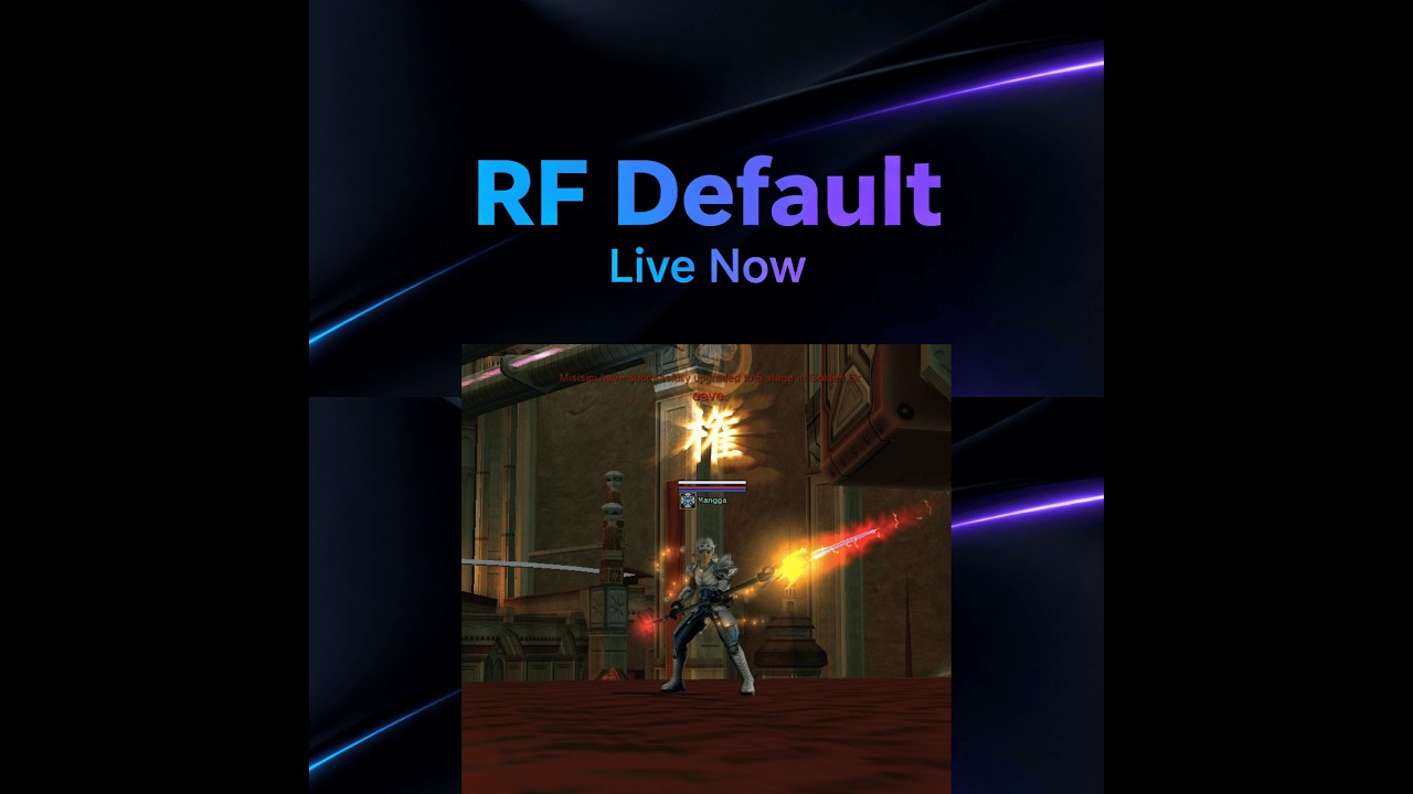 RF DEFAULT  | OBT DAY 1 - MARI LEVELING !!!!