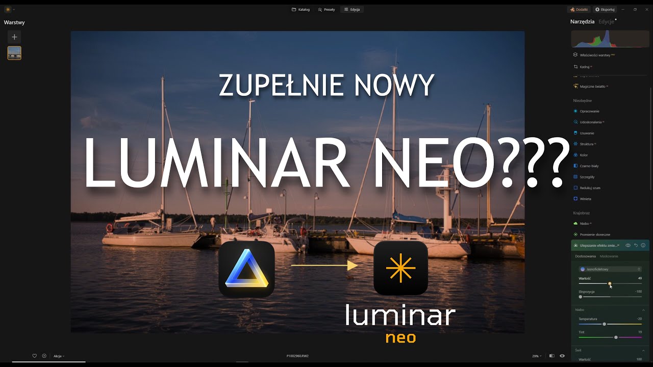 Zupełnie nowy Luminar Neo? Update 1.19 i nowe narzędzia do edycji krajobrazu oraz nowe maski