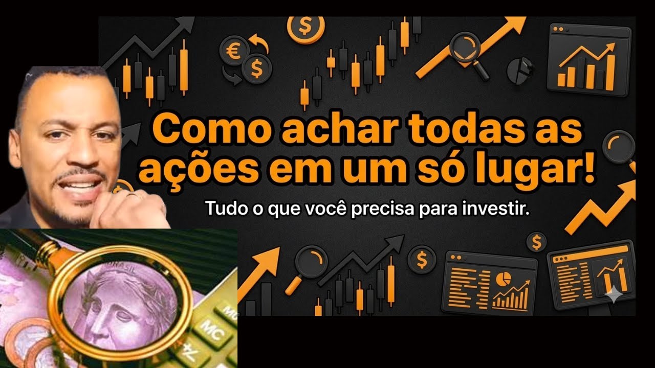 Como achar todas as a&ccedil;&otilde;es em um s&oacute; lugar!