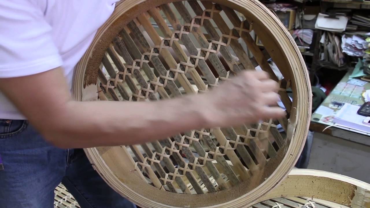 Chinese bamboo basket