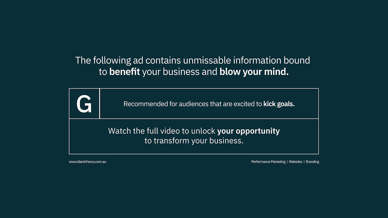 How to Make YOUR Business Stand Out! || Blank Theory Brand Video