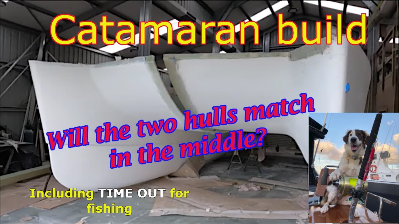 Building Swansong Part 4 Joining the hulls