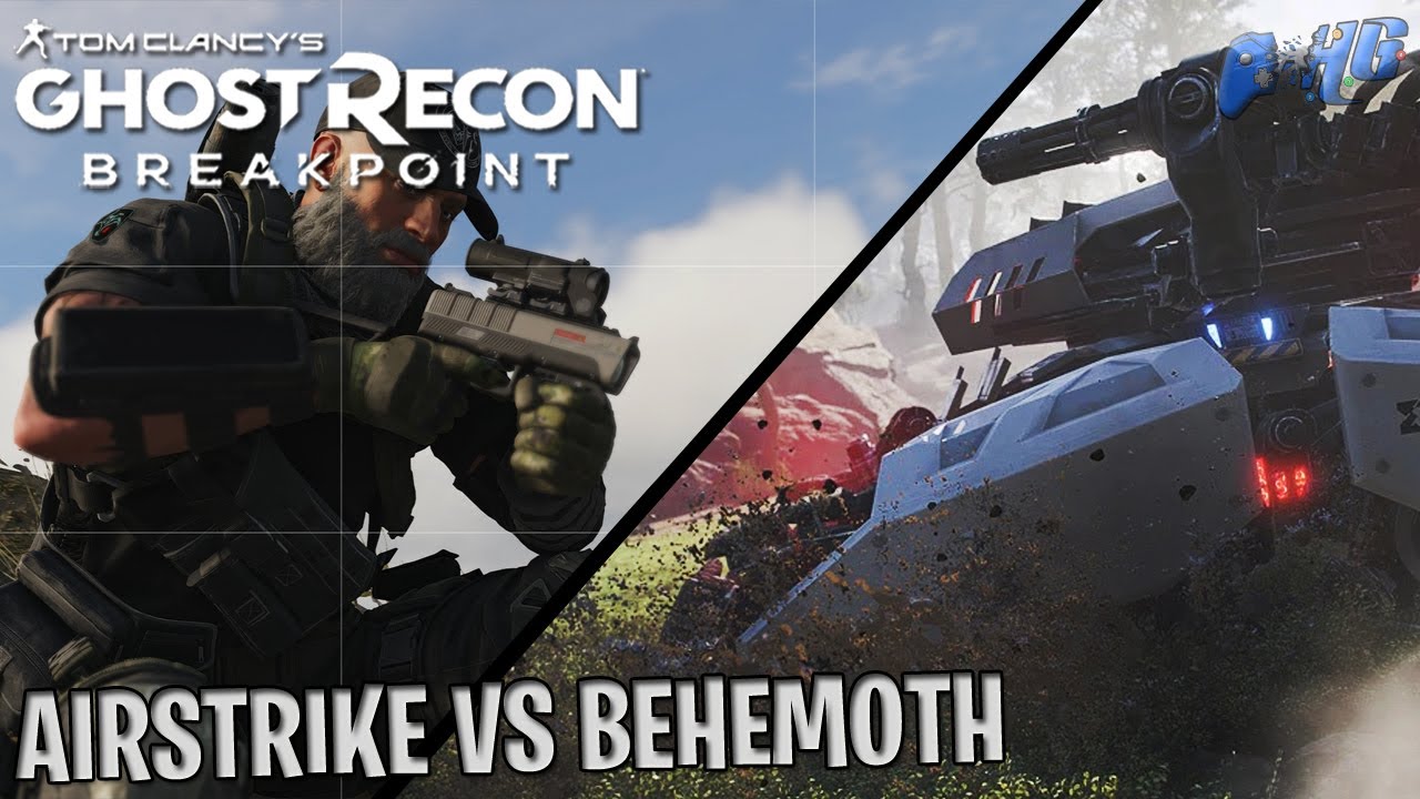 The New Airstrike VS Behemoth- GHOST RECON BREAKPOINT
